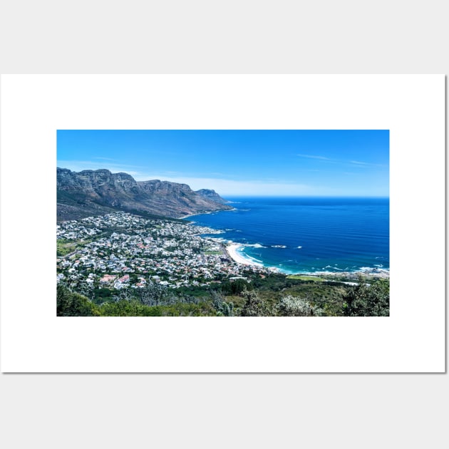 Camps Bay from Lion's Head Wall Art by zealology